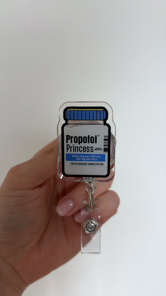 Propofol Princess Badge Reel