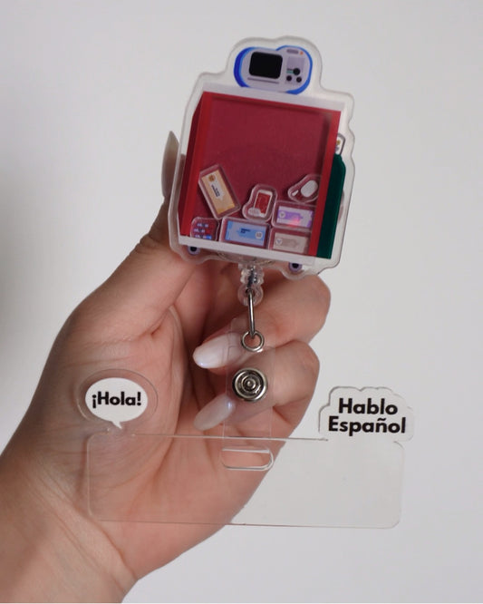 Hablo Español Badge Topper