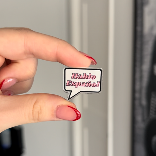 Hablo Español Pin