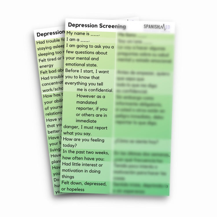 Depression Screening Badge